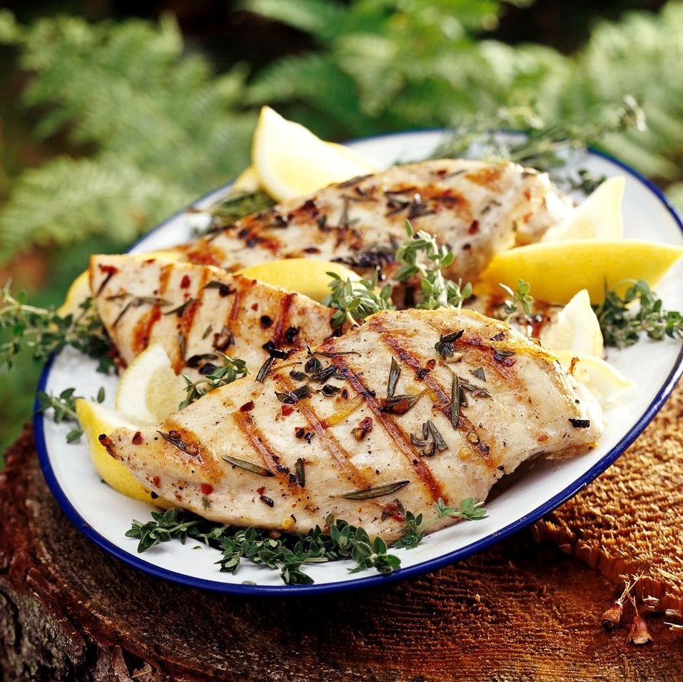 Grilled Lemon Herb Chicken